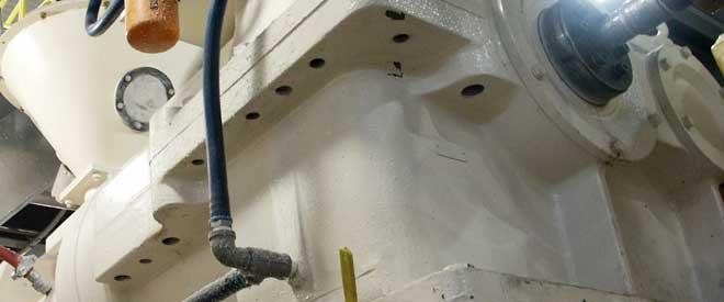 gearbox header